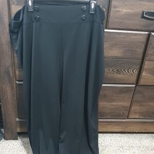 Cato Black Wide Leg Women's Pants Size 22/24w